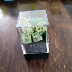 Mini-Polyheadral 7-Die Set - Marble