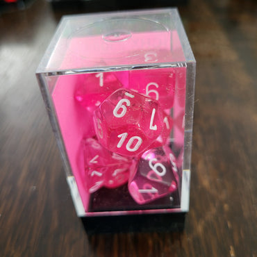 Polyhedral 7-Die Set - Translucent