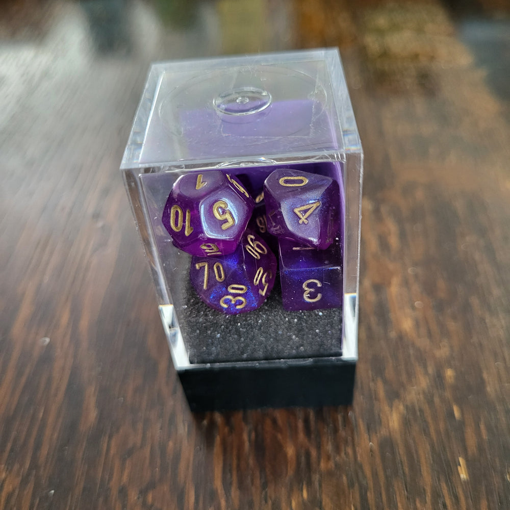 Mini-Polyheadral 7-Die Set - Borealis